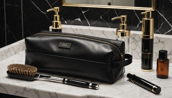 L'élégance au quotidien : trousse de toilette homme luxe – dasuro