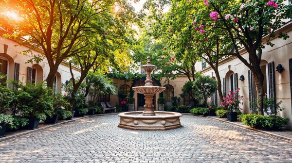 Top 10 hôtels parisiens avec cour pour un séjour relaxant